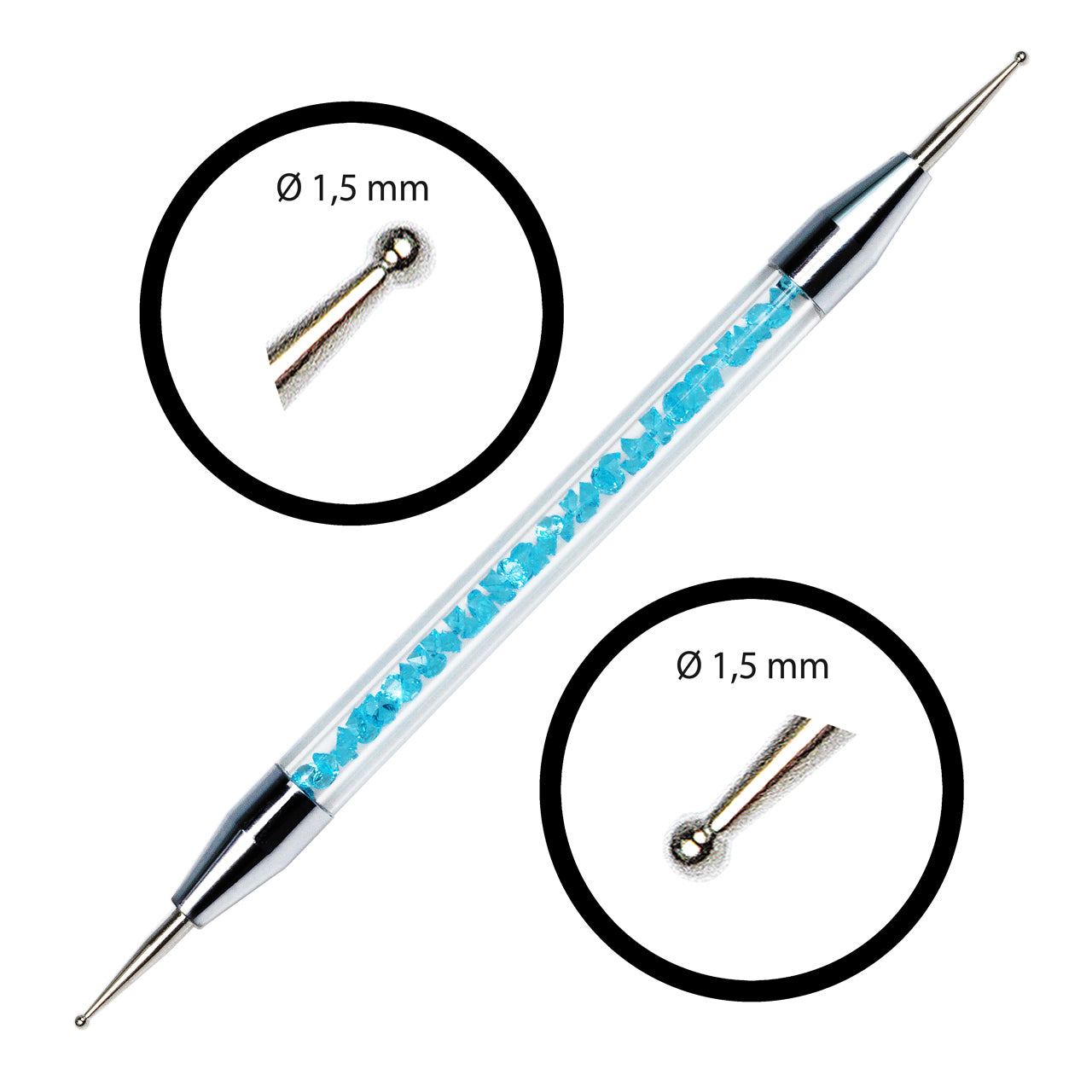Nail Art Dotting Tool Deluxe 1,5mm