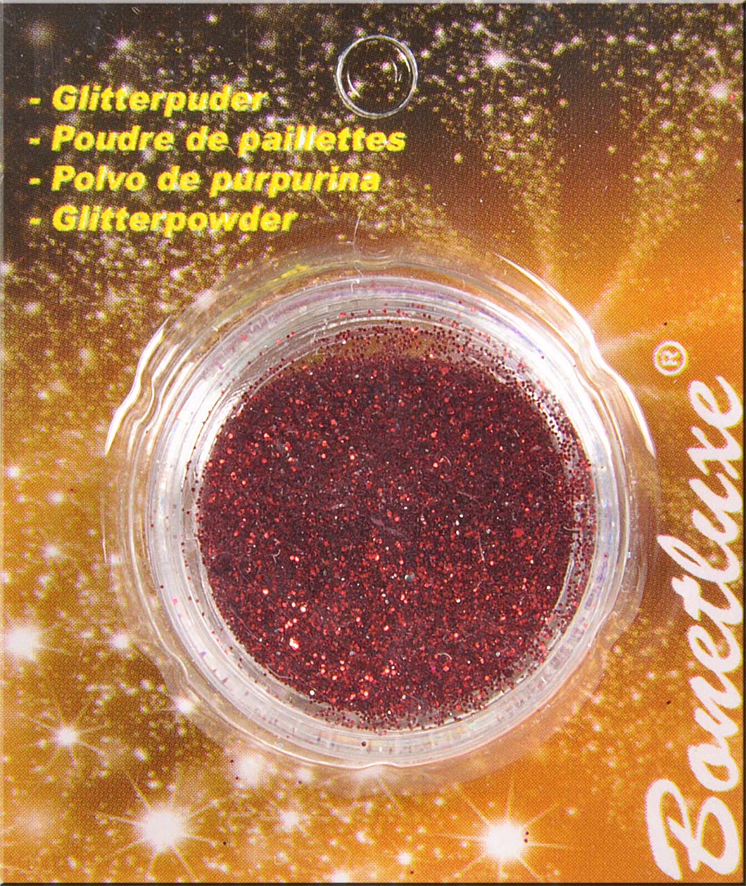 Boite de paillettes - Red