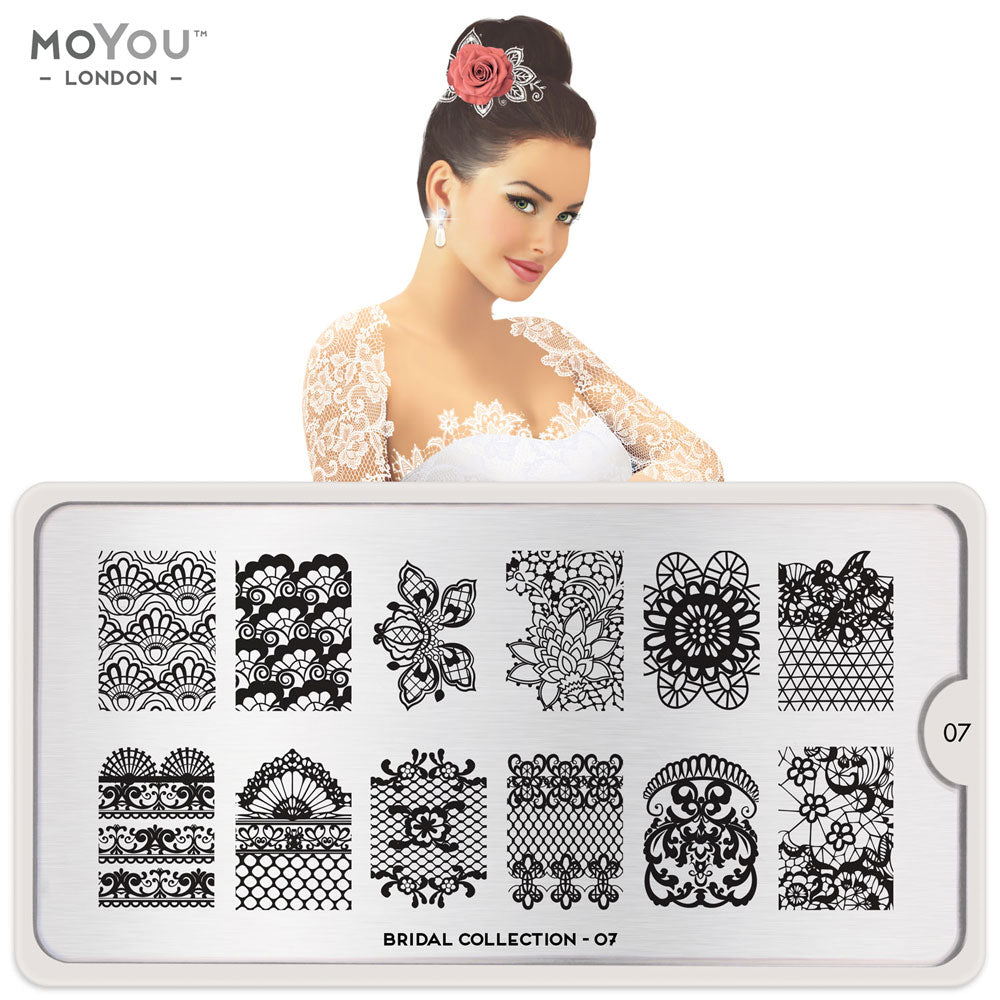 Plaque Stamping Bridal 07 - MoYou London