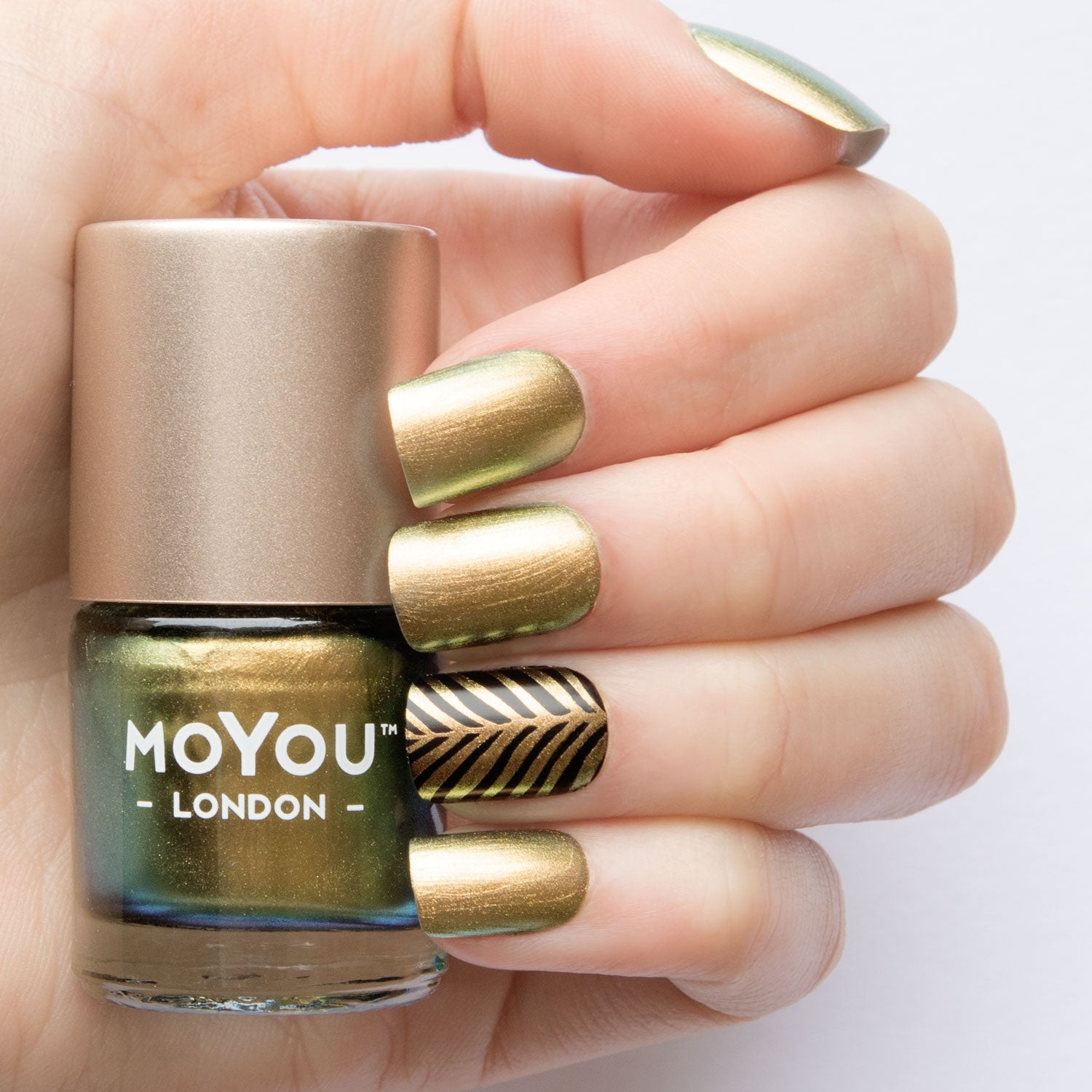 MoYou Vernis pour tampon Jungle Gold