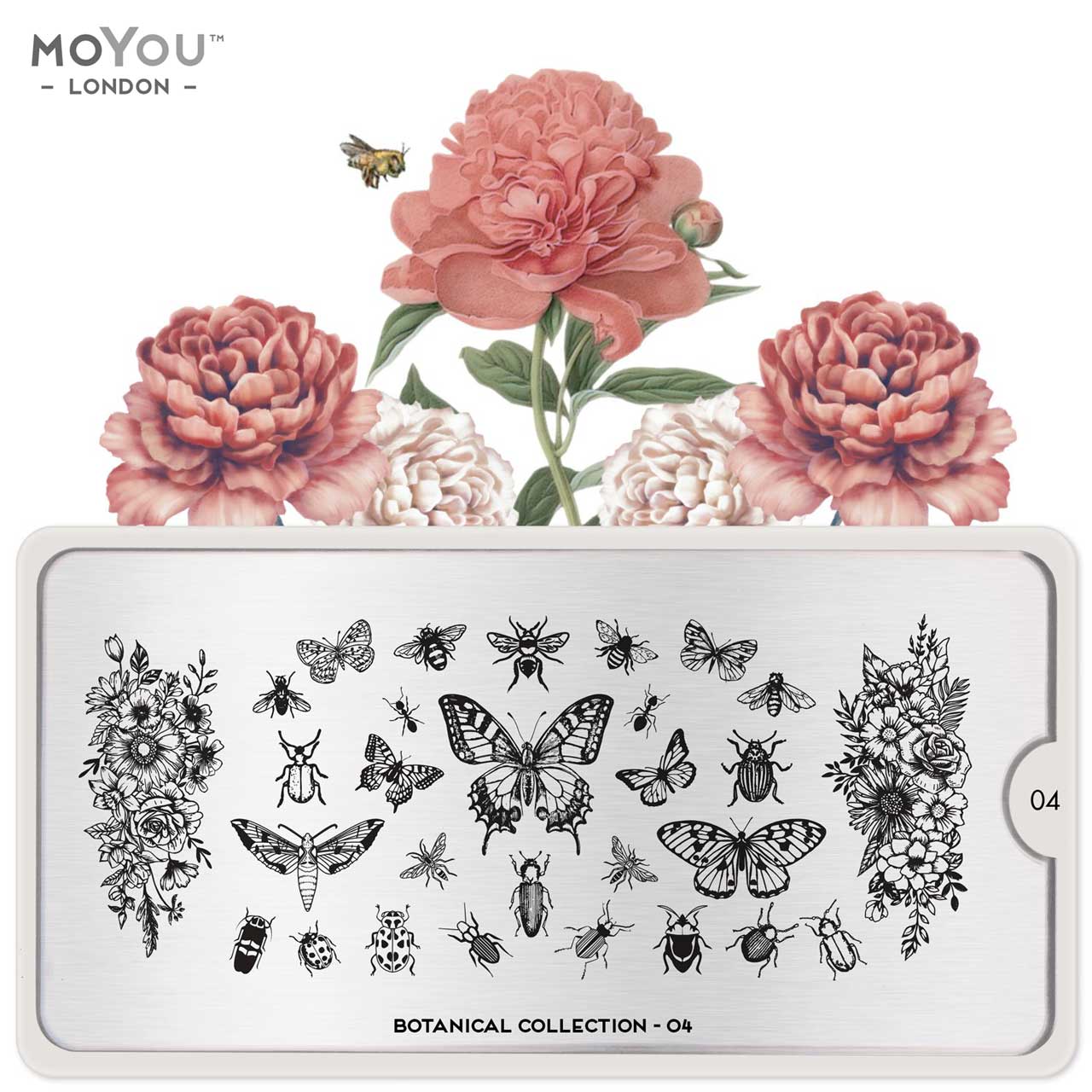 Plaque Stamping Botanical 04 - MoYou London