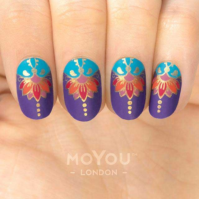 Plaque Stamping Henna 10 - MoYou London