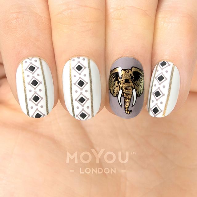 Plaque Stamping Tropical 37 - MoYou London