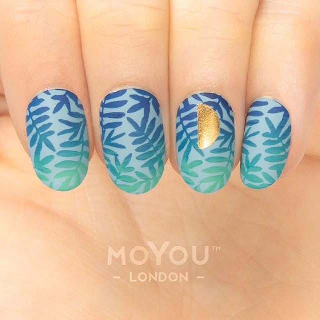 Plaque Stamping Flower Power 28 - MoYou London