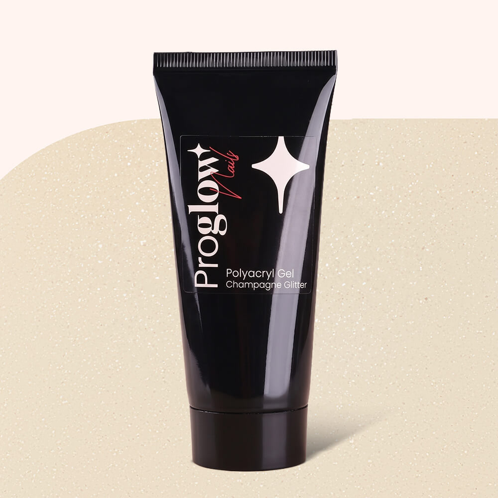 Polyacryl Gel Champagne Glitter 50ml