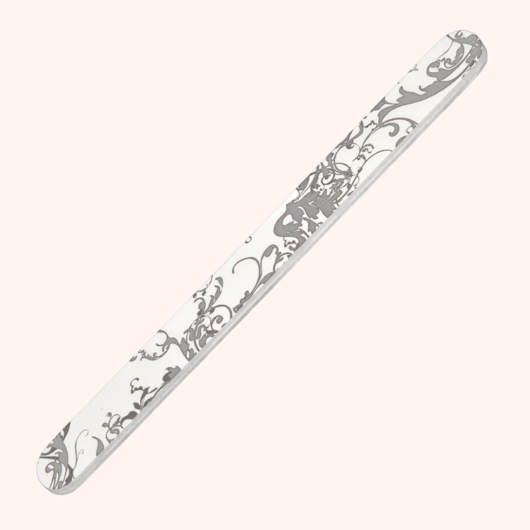 Lime professionnelle avec ornement argent sur blanc (240/240)