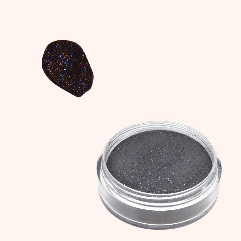 Acrylic Powder 10 g - Black Glitter