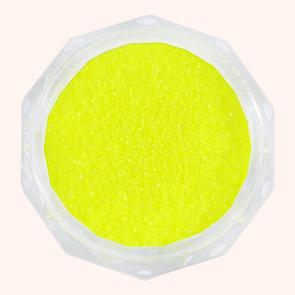 Poudre Fluo Effet Sucre Yellow