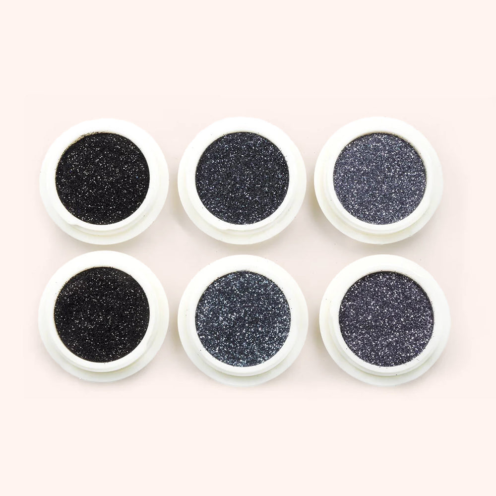 Kit de paillettes GY-10 - 6 couleurs