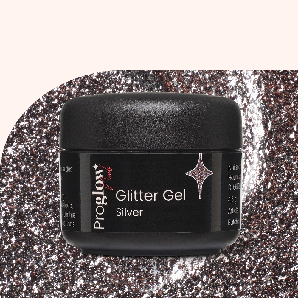 Glam Glitter Gel Silver