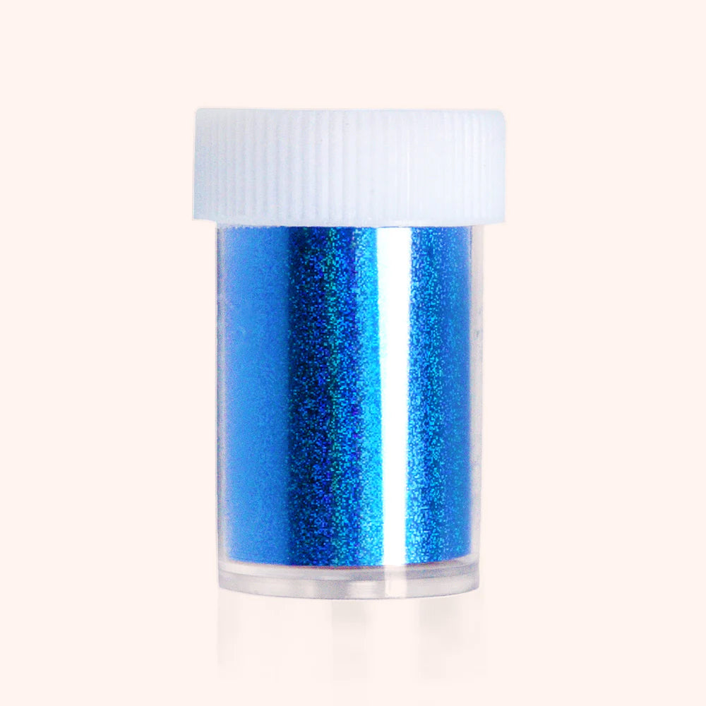 Papier Foil Blue Glitter
