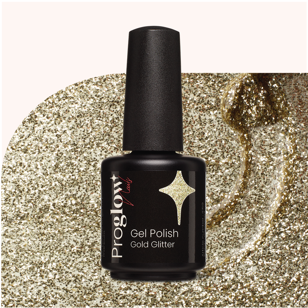 4159 Gel Polish VSP Massive Gold Glitter 1