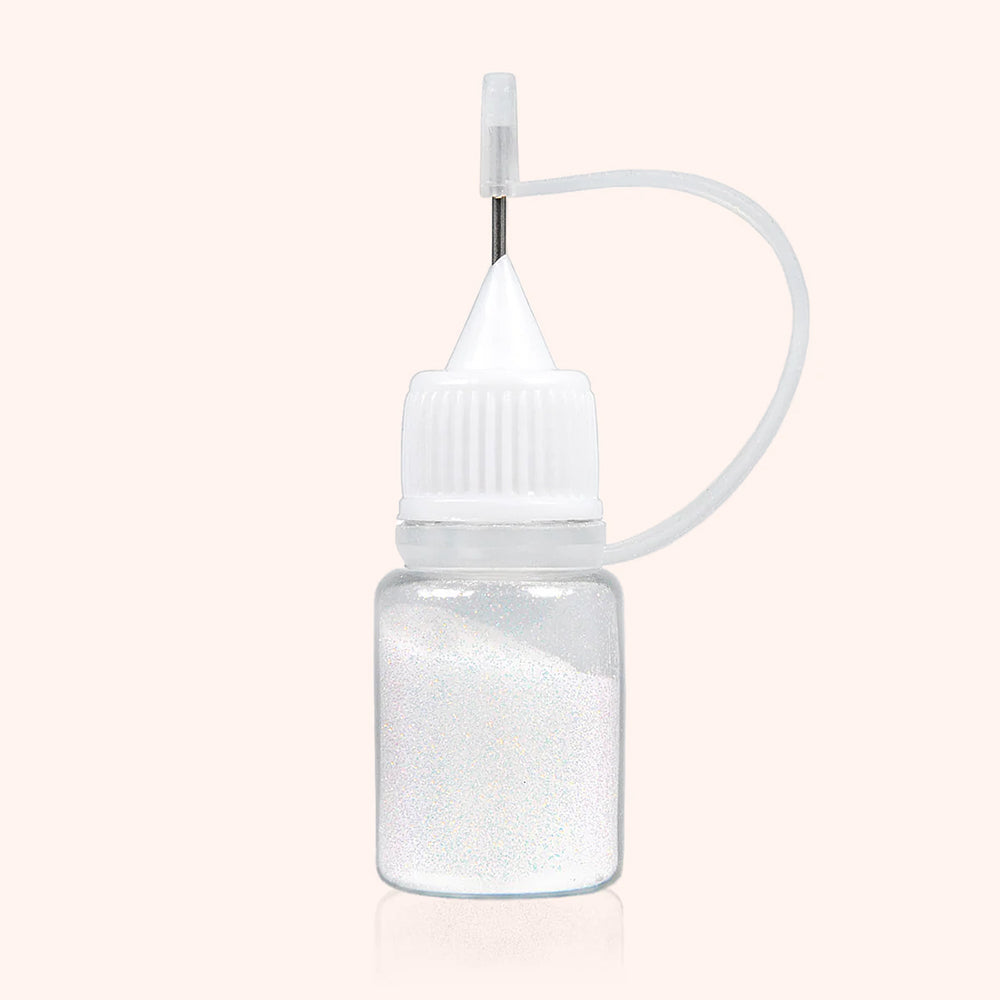 Flacon de paillettes superfine - White
