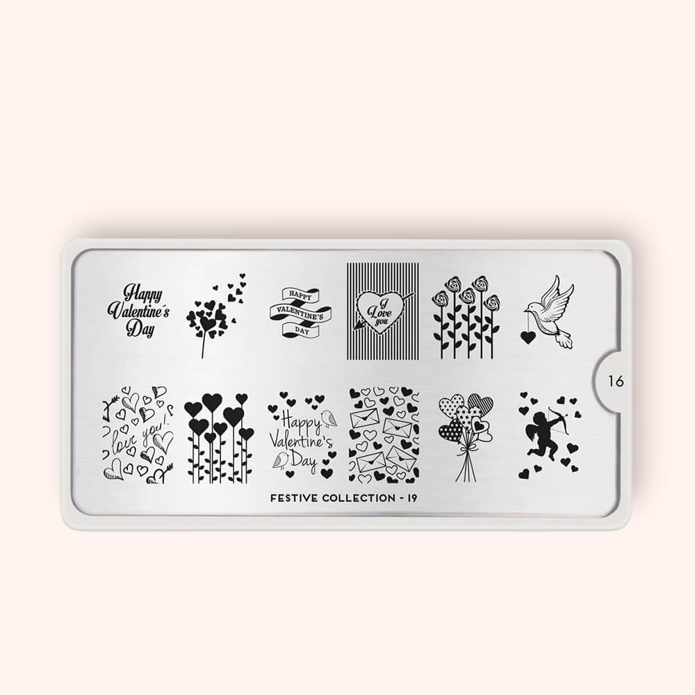 Plaque Stamping Festive 19 - MoYou London