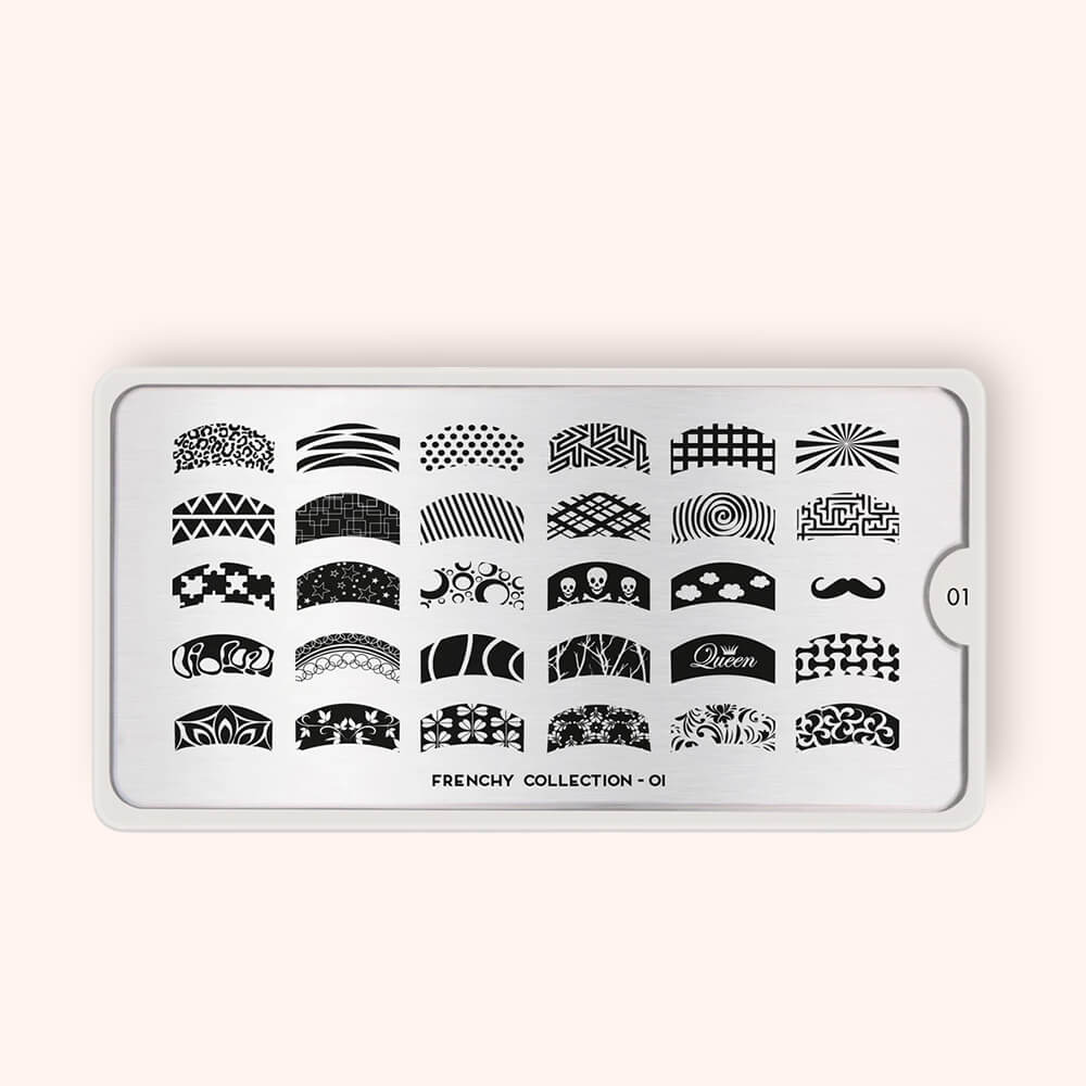 Plaque Stamping Frenchy 01 - MoYou London
