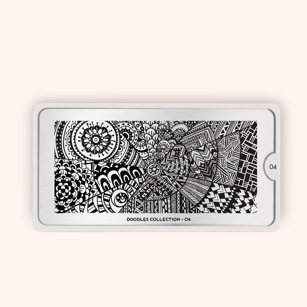 Plaque Stamping Doodles 04 - MoYou London