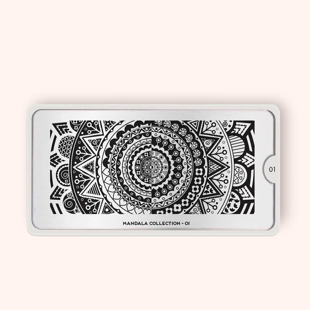 Plaque Stamping Mandala 01 - MoYou London