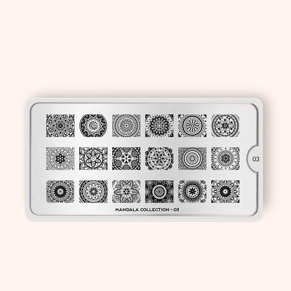 Plaque Stamping Mandala 03 - MoYou London
