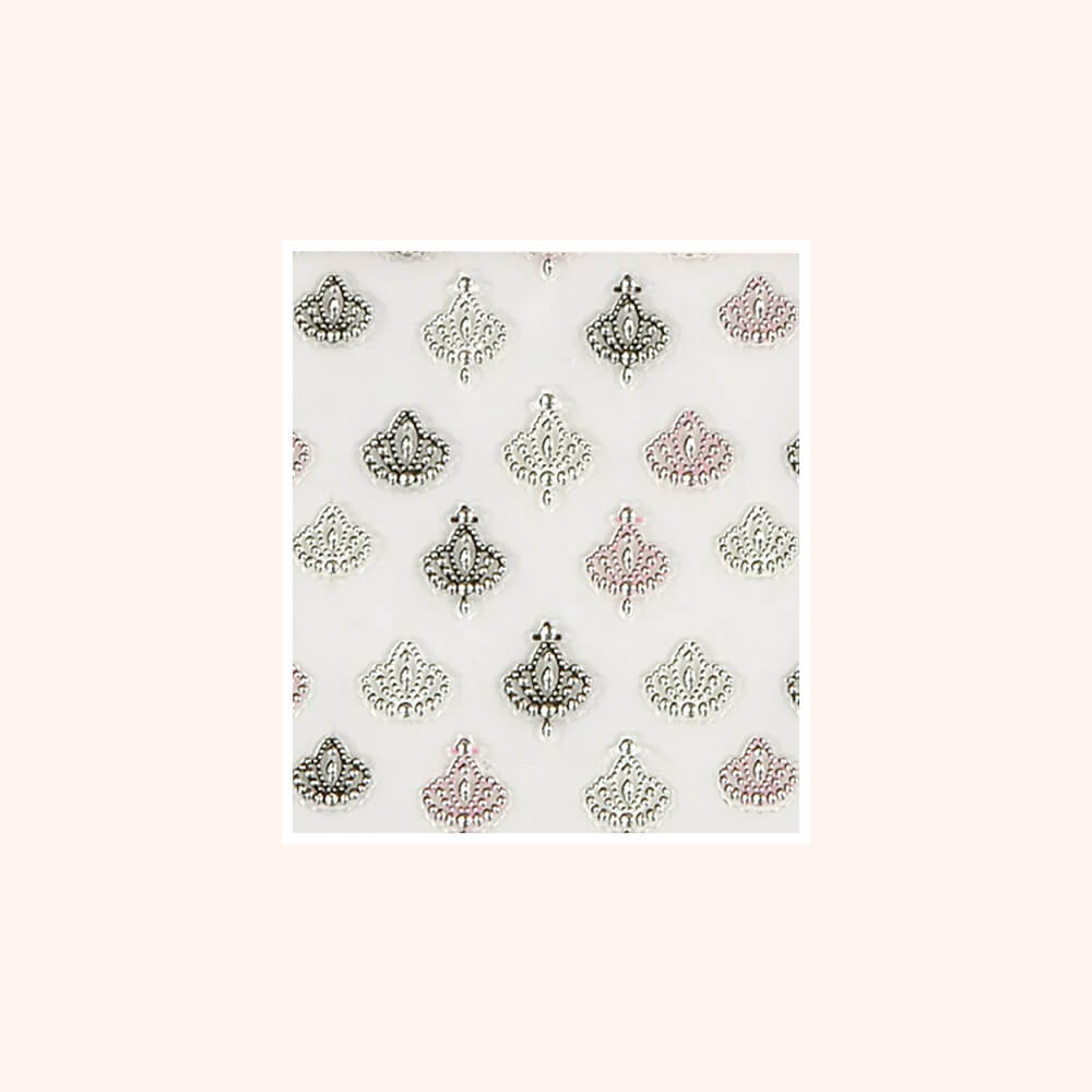 Deluxe Nail Art Sticker 14 - Colorful Life