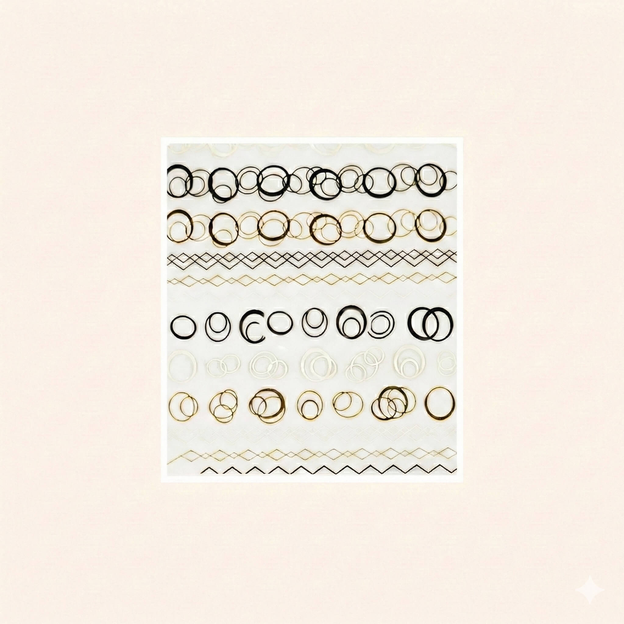 Modern Sticker Abstract 2