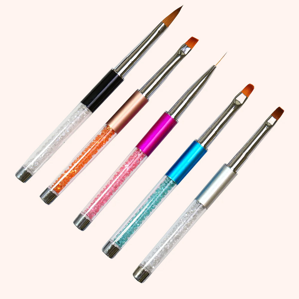 Premium Nail Brush Set 5 pièces