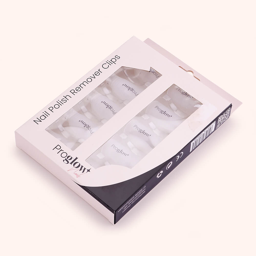 Deluxe Nail Polish Remover Clips 10 pièces Taille M