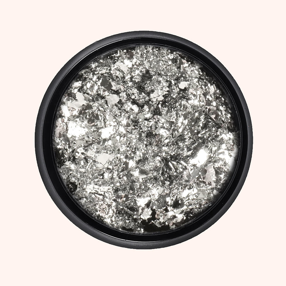 Nail Art Foil Flakes Silver