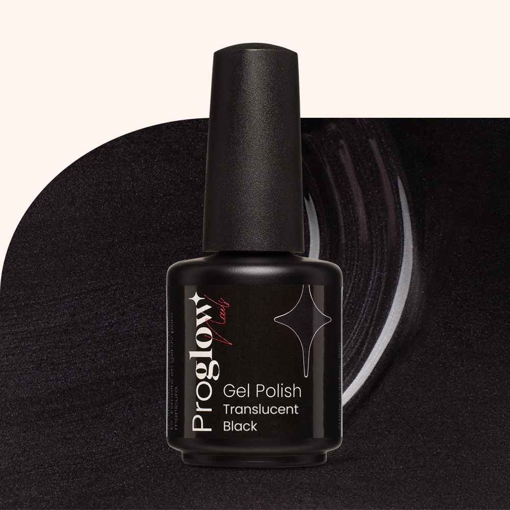 6003 Gel Polish VSP Translucent Black 1