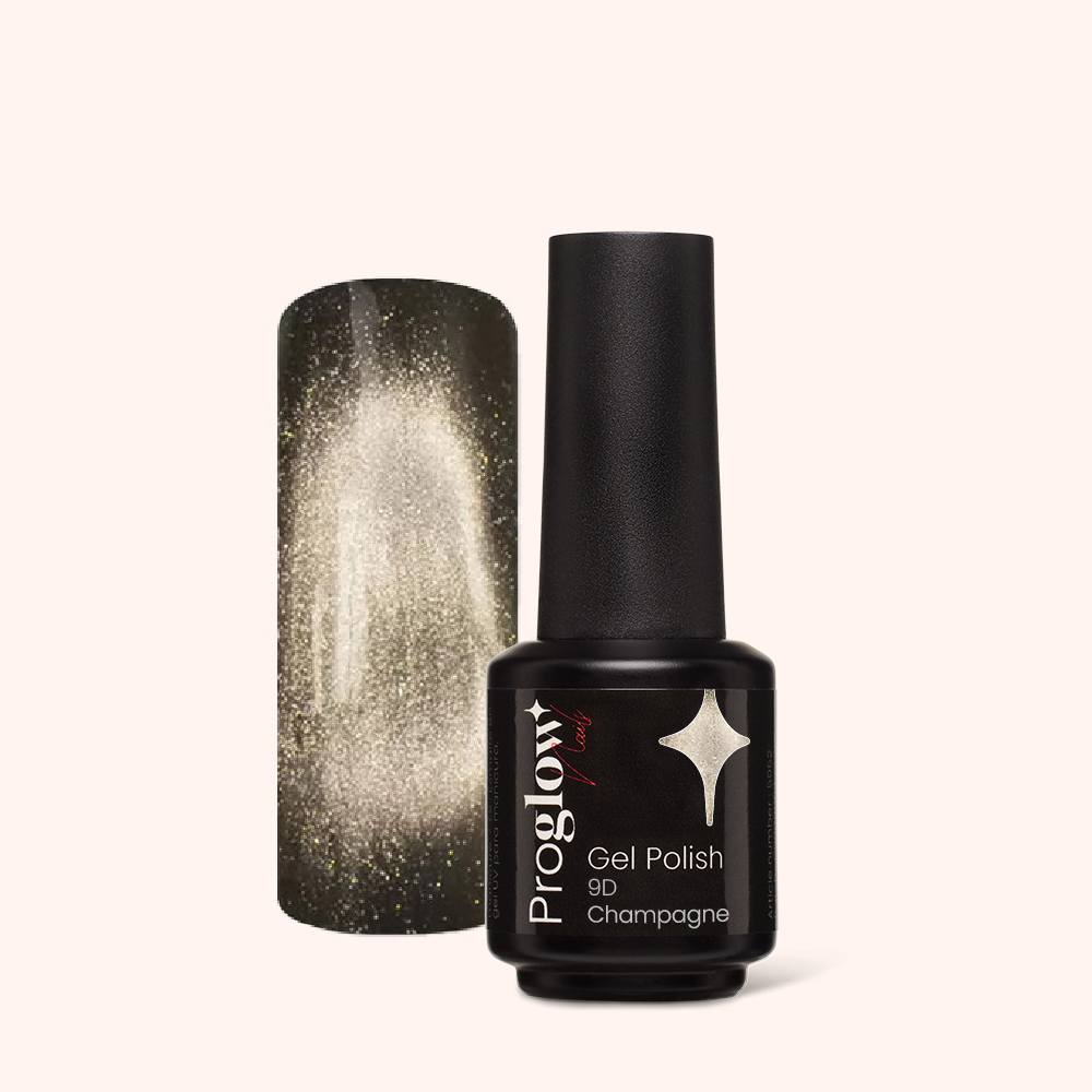 Gel Polish Cat Eye 9D Champagne