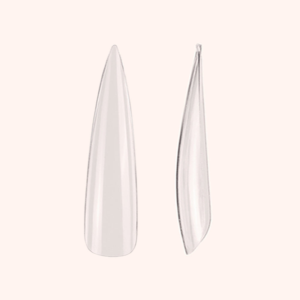 Soft Gel Nail Tips Long Stiletto 100 pièces