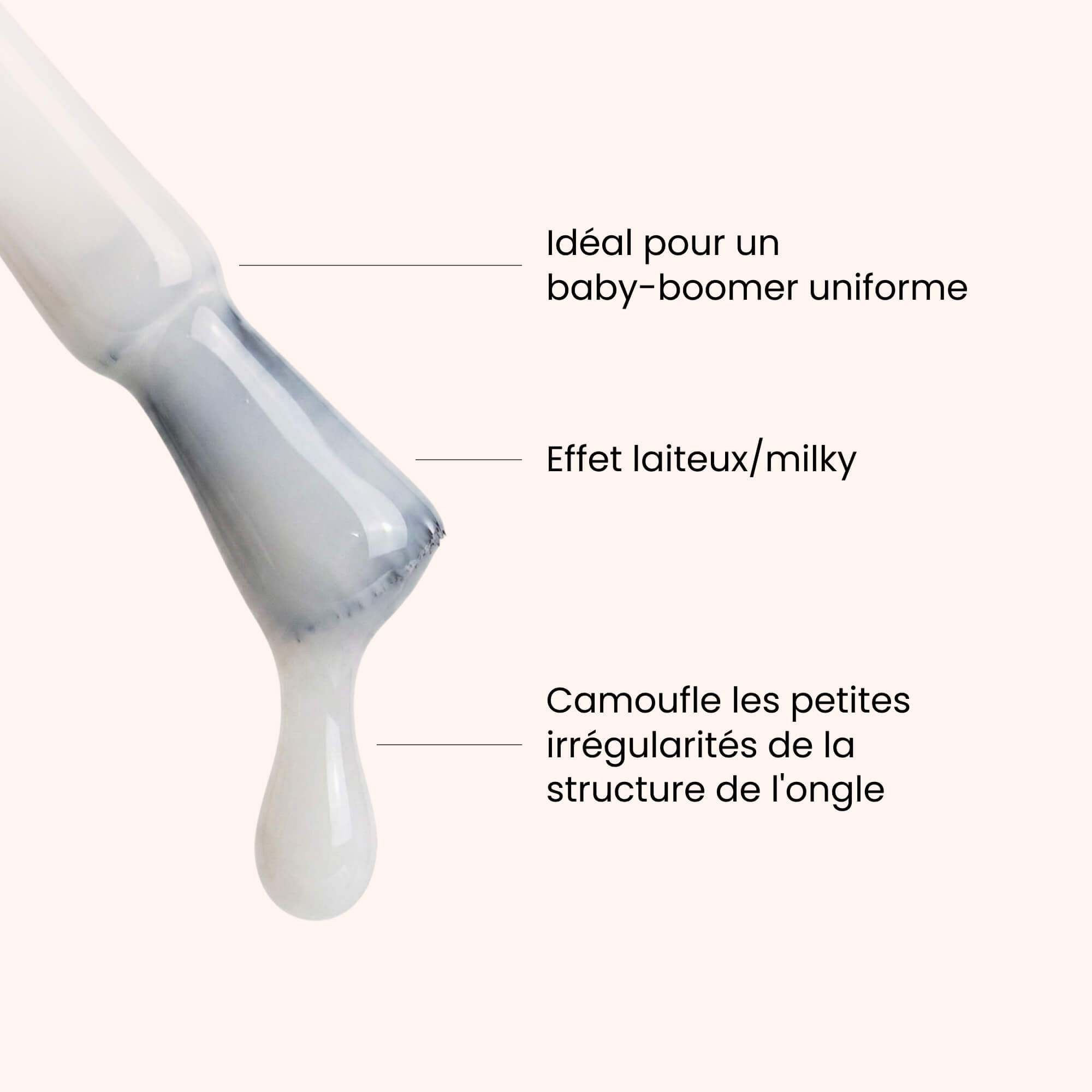Top Coat VSP Milky White