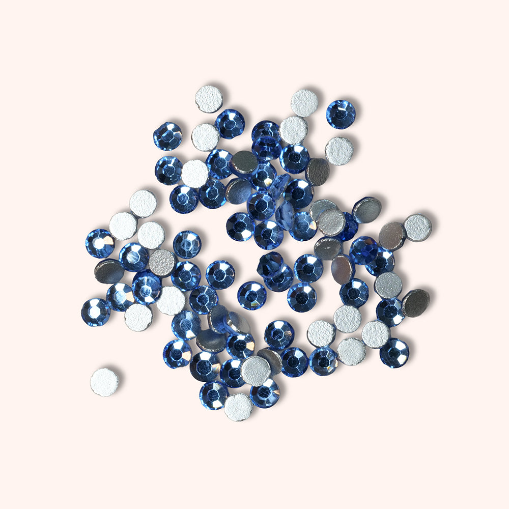 Strass bleu