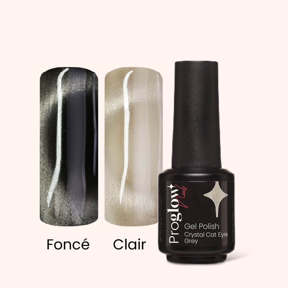 Gel Polish VSP Crystal Cat Eye Grey
