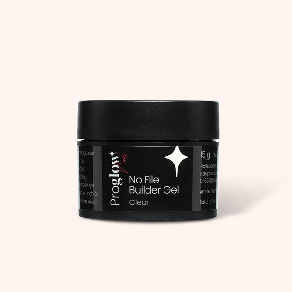 No File Builder Gel - sans Limage - Clear