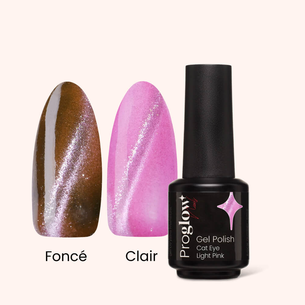 Gel Polish VSP Cat Eye Light Pink