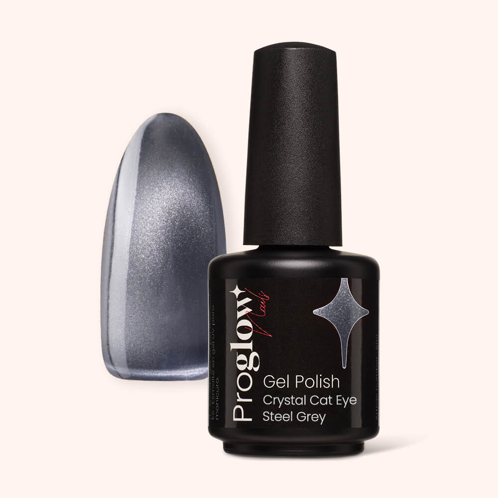 Gel Polish VSP Crystal Cat Eye Steel Grey