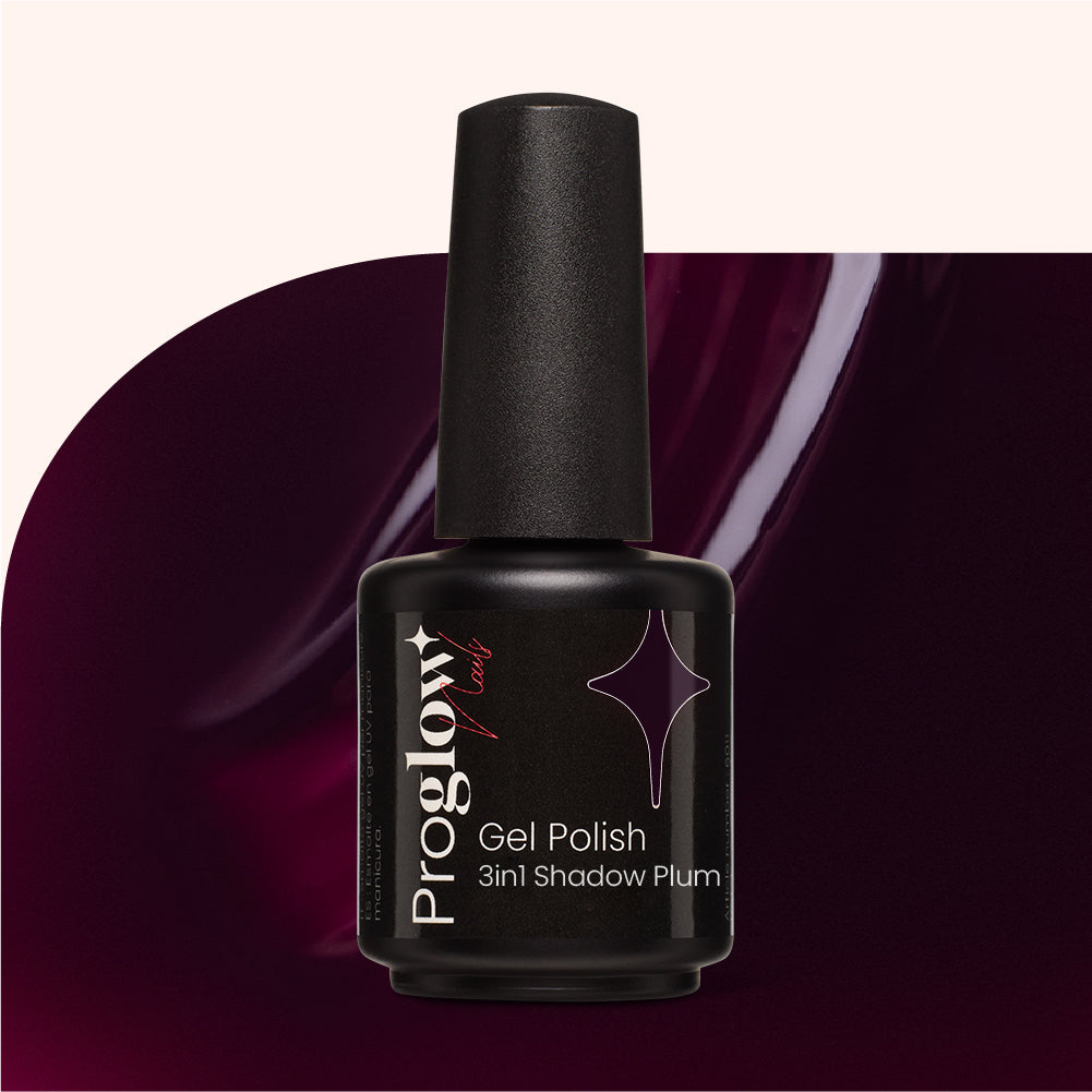 Gel Polish VSP 3-in-1 No Wipe Shadow Plum