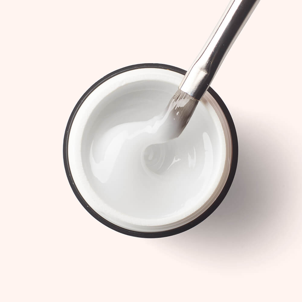 No File Builder Gel Fluid - sans Limage - Milky White