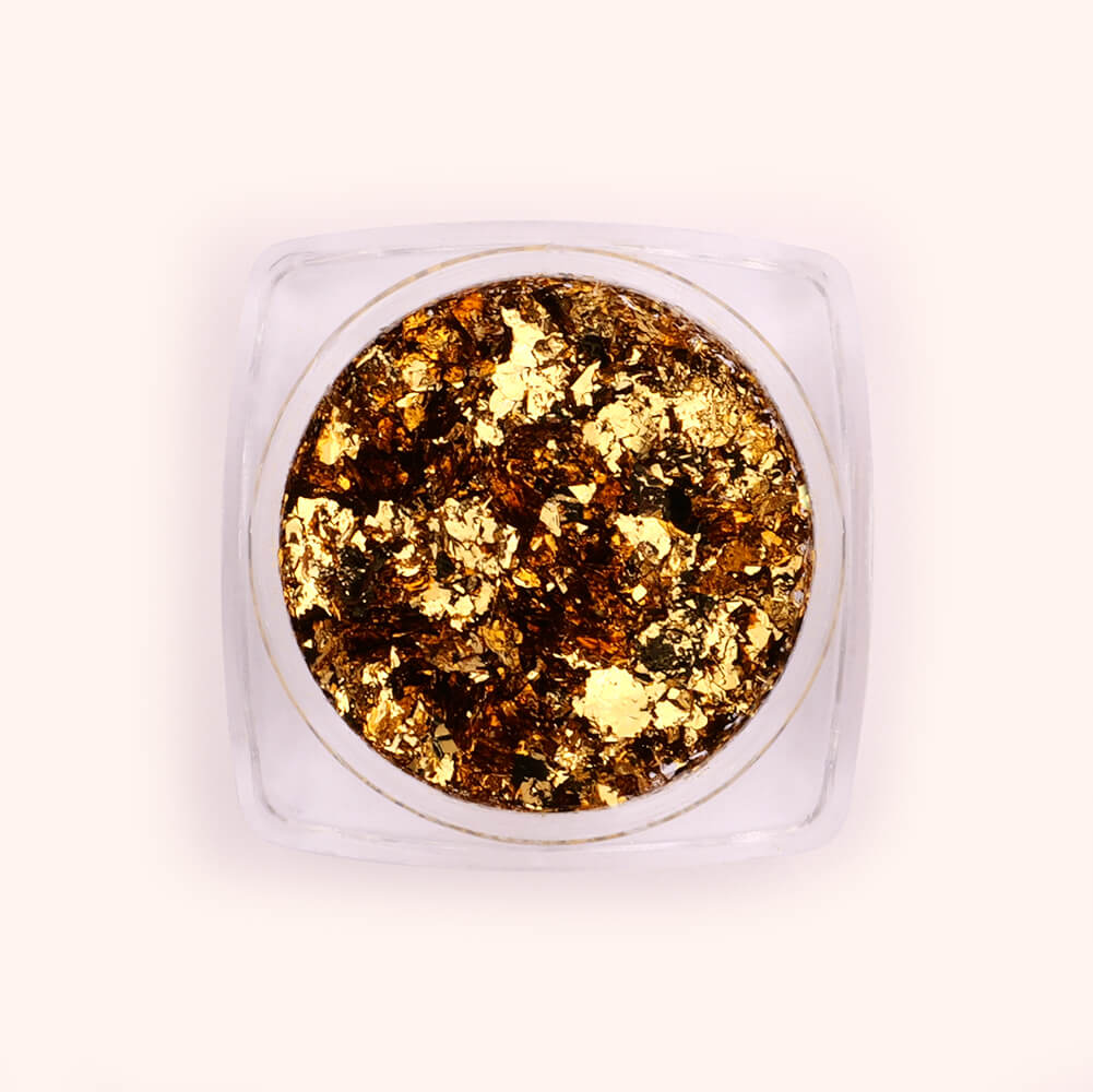 Nail Flakes Gold