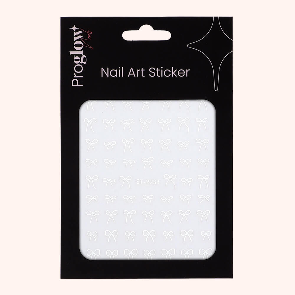 Nail Sticker Soft Bows