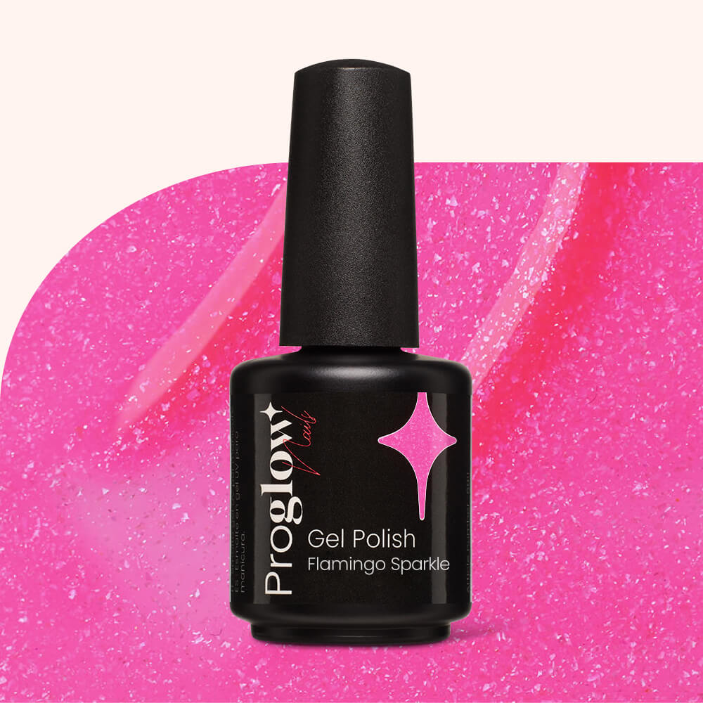 Gel Polish VSP Flamingo Sparkle