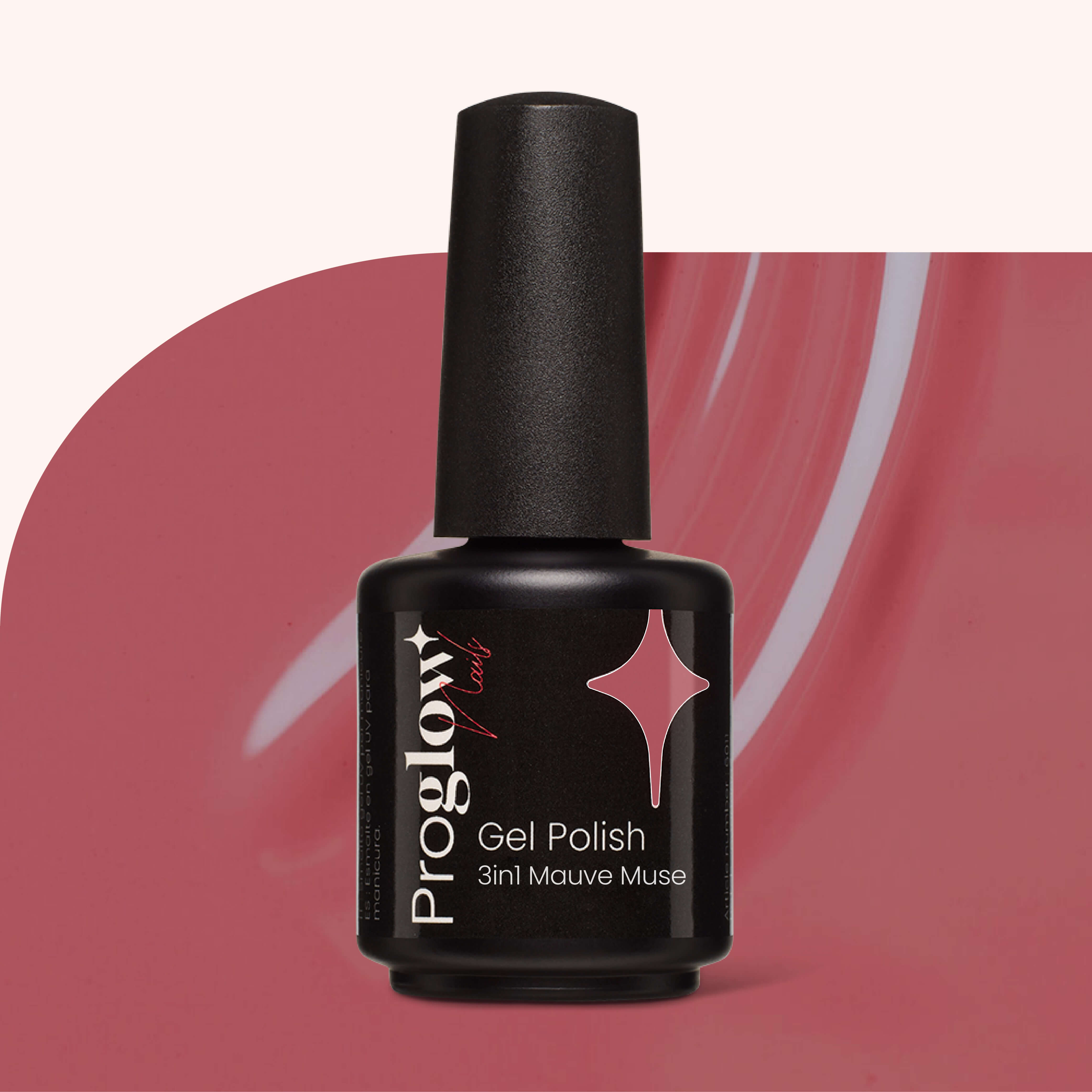 Gel Polish VSP 3in1 No Wipe Mauve Muse