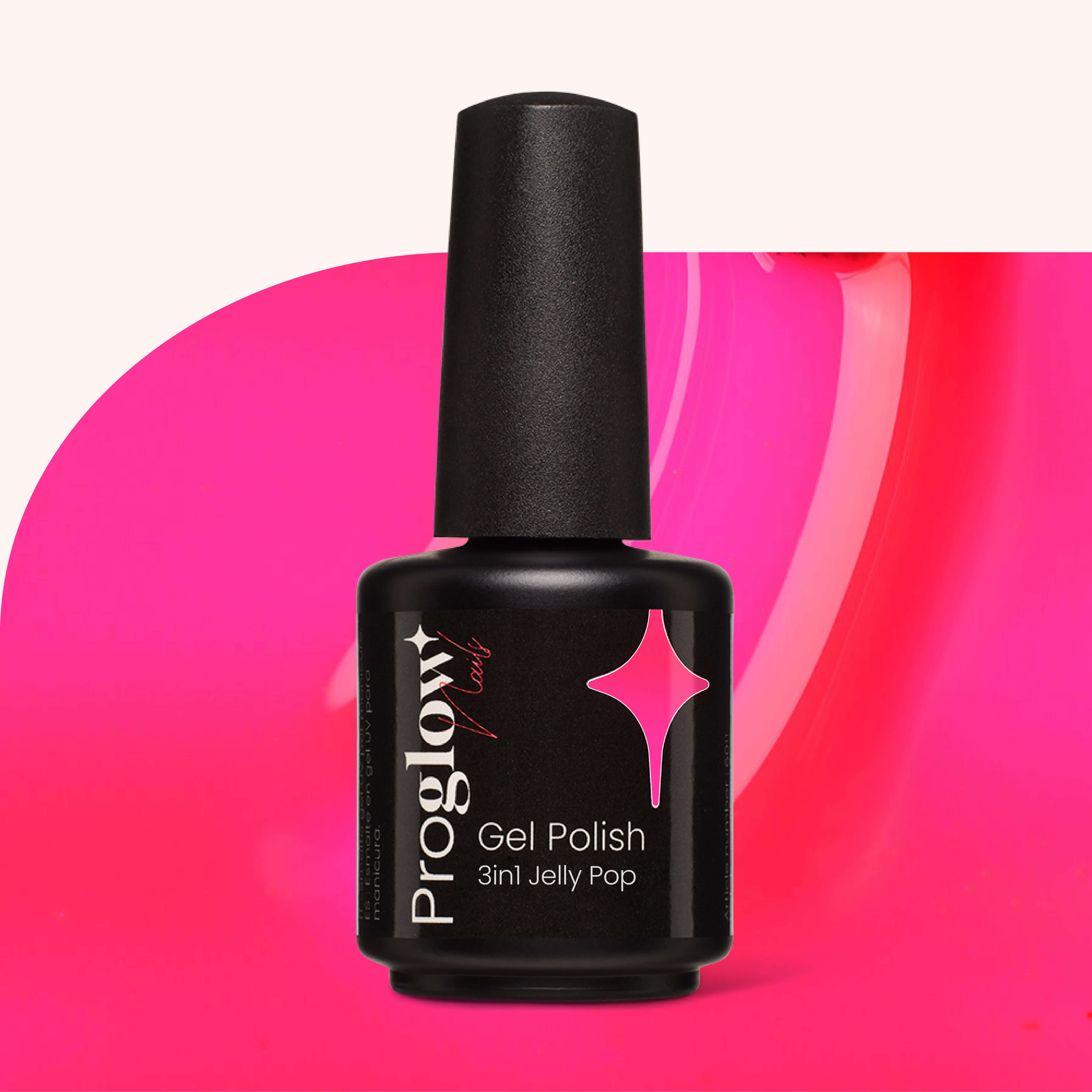 Gel Polish VSP 3in1 No Wipe Jelly Pop