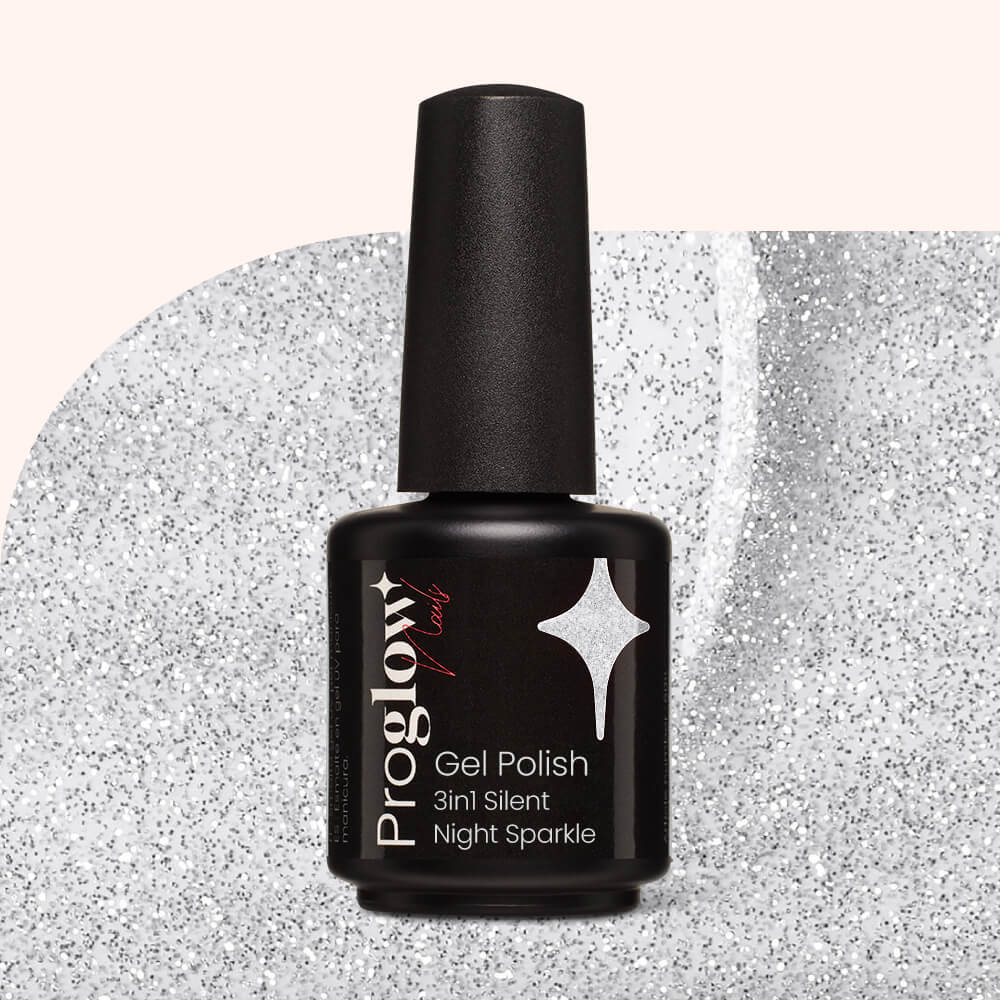 Gel Polish VSP 3in1 No Wipe Silent Night Sparkle