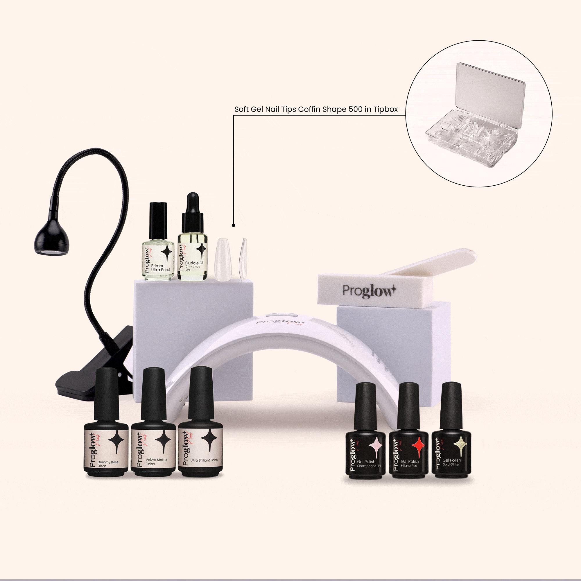 Kit Black Week Soft Gel Nail Tips