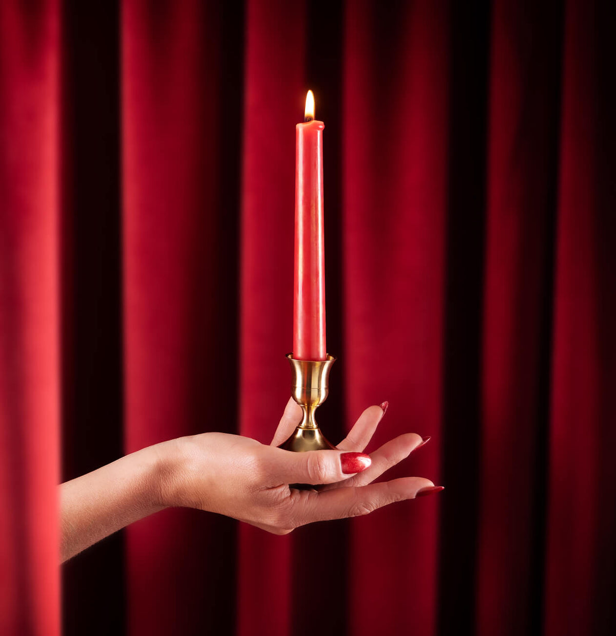 manucure rouge noel 2026