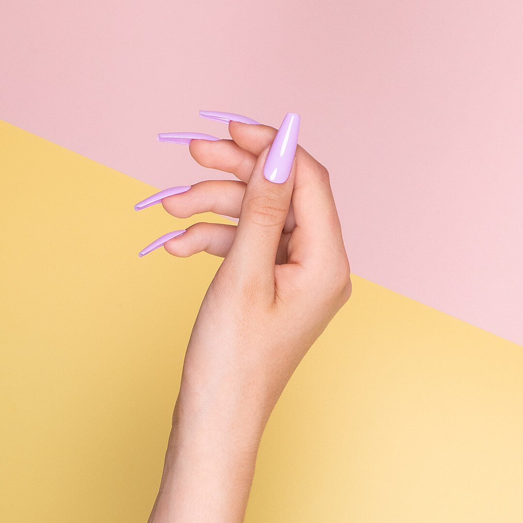 pose américaine soft gel nail Tips coffin Shape