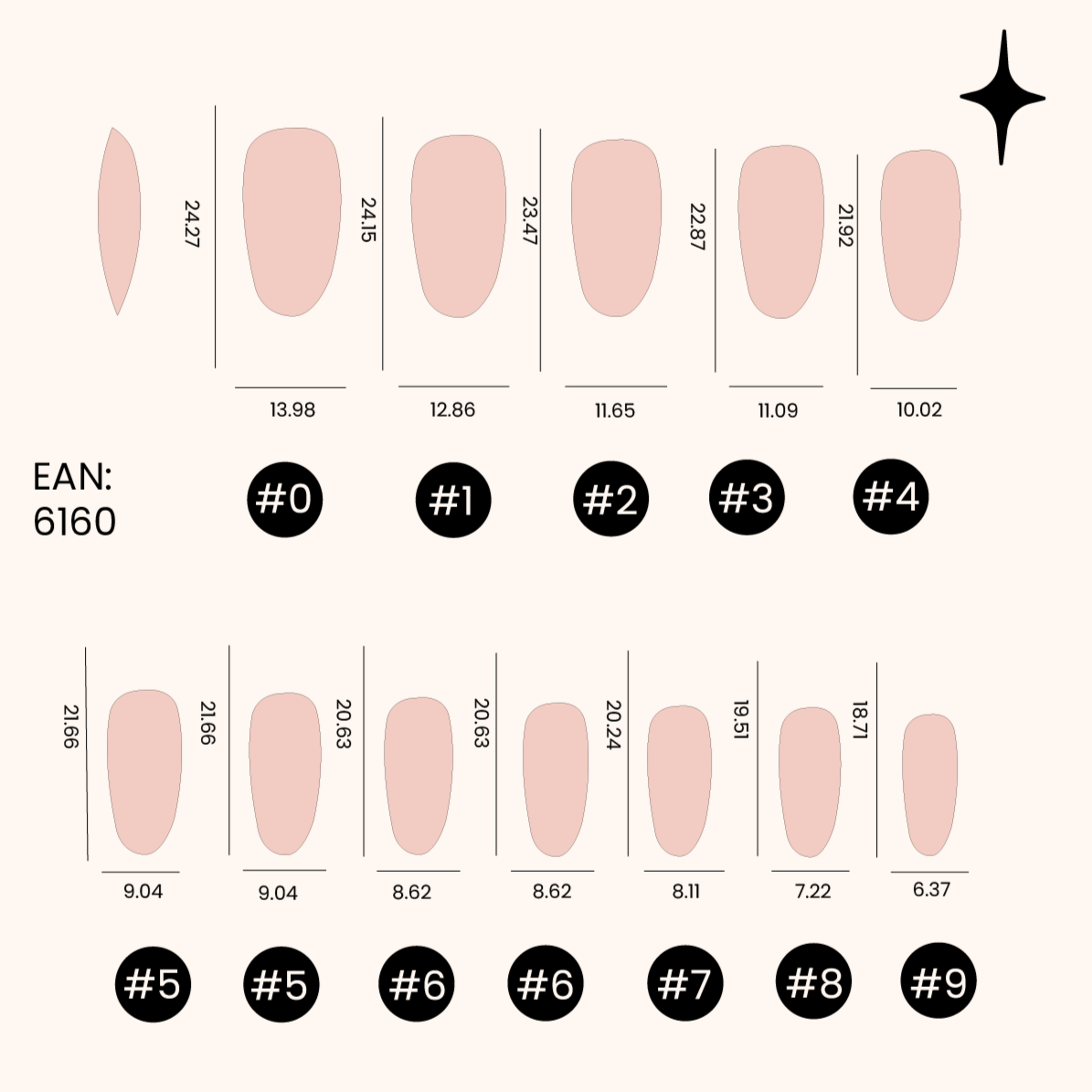 Soft Gel Nail Tips Short Stiletto 500 pièces