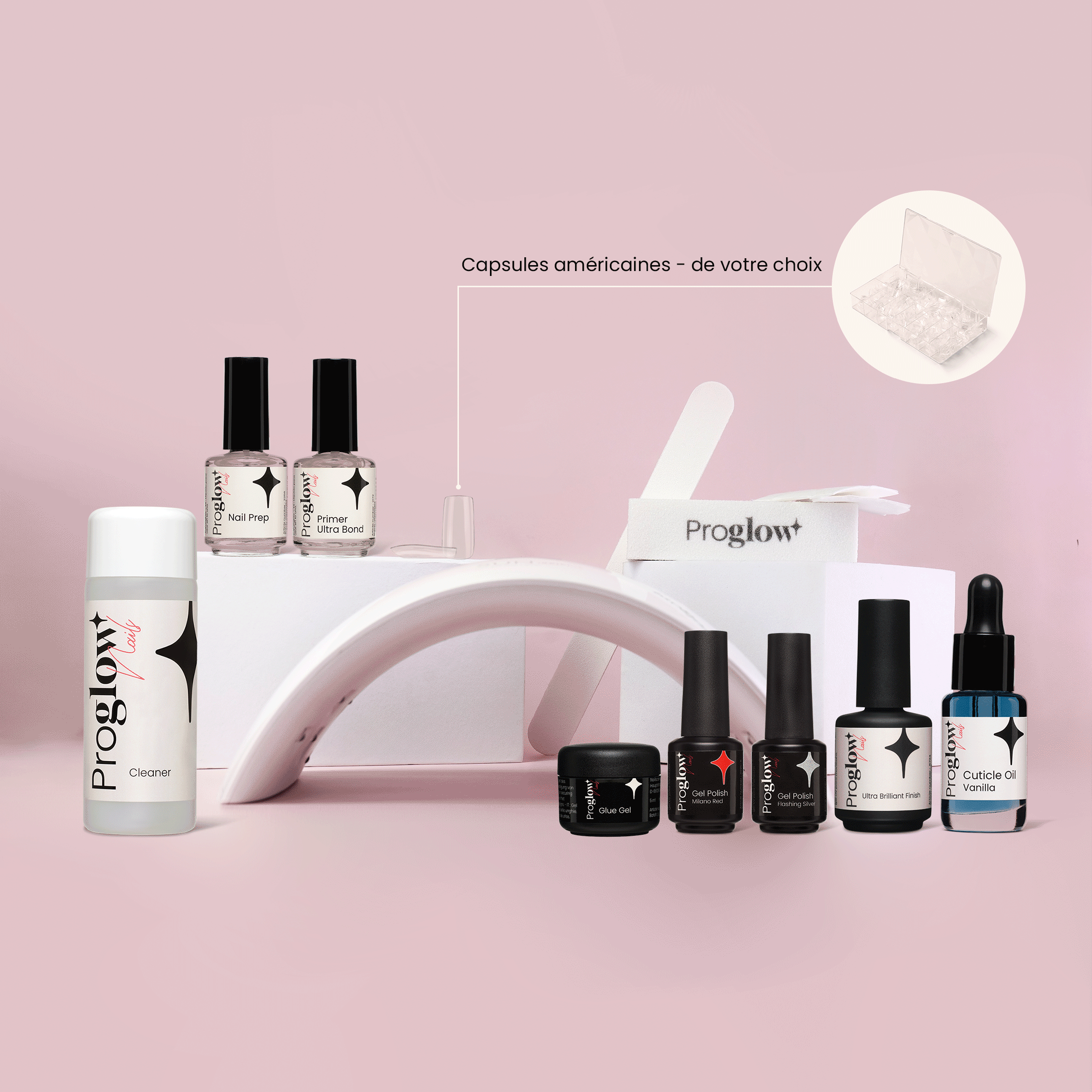 Kit Glue Gel Custom