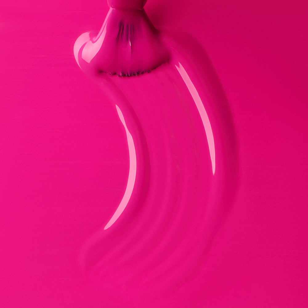 Gel Polish Fuchsia, teinte rose framboise brillante